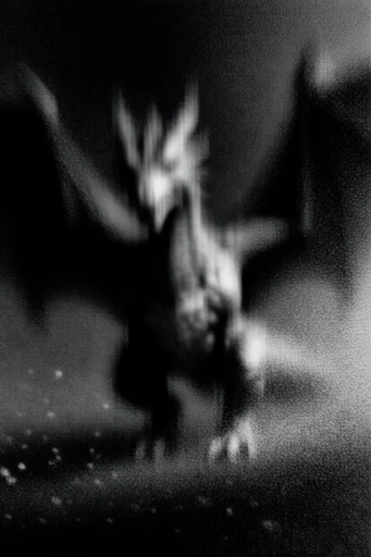 Spectral Monochrome Noir style reference image — chiaroscuro lighting