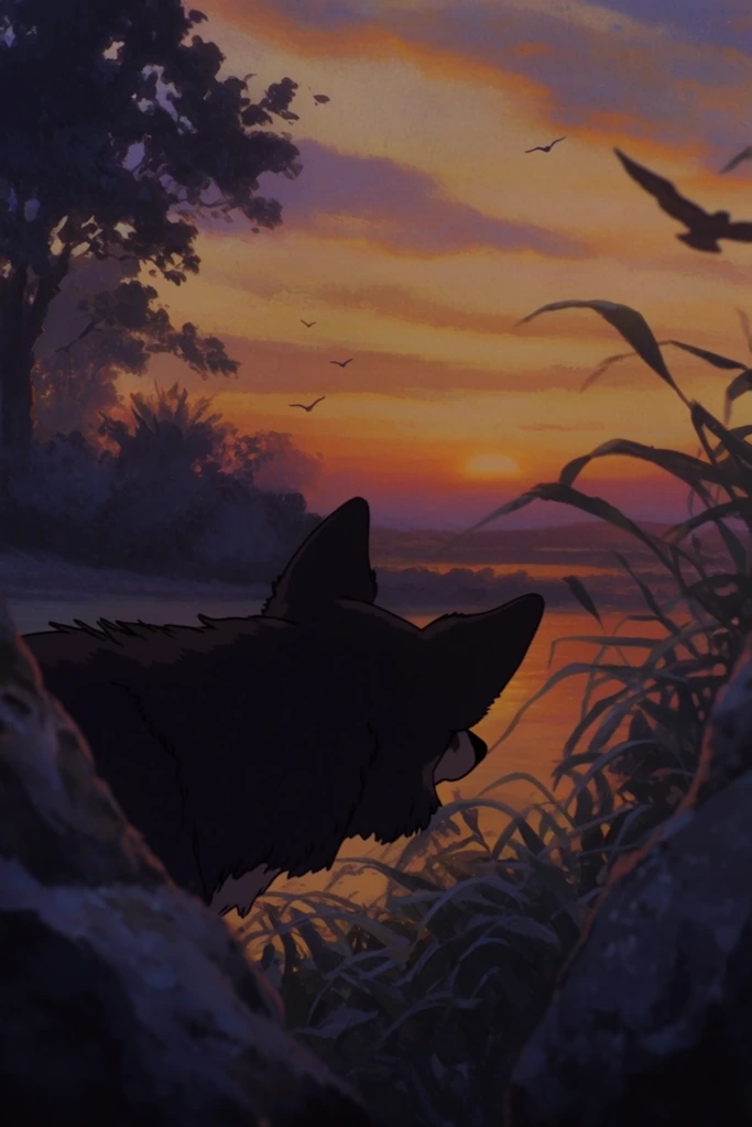 Luminous Twilight Nostalgia style AI image example 3
