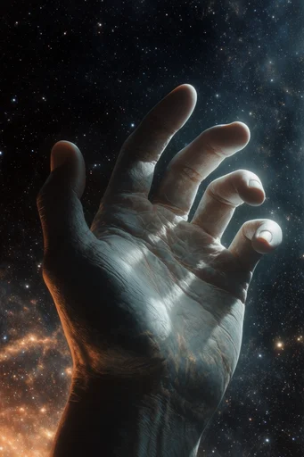 Cinematic Megastructural Realism style reference image — hard sci-fi realism