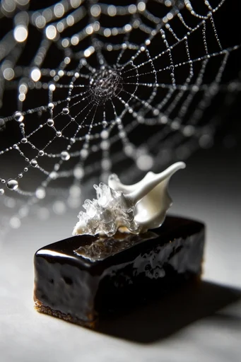 Ethereal Crystalline Luminescence style reference image — refractive glass aesthetic