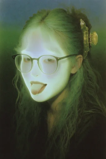 Luminous Ethereal Mysticism style reference image — muted earthy palette