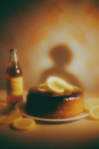Nostalgic Amber Haze style reference image — vintage 35mm aesthetic