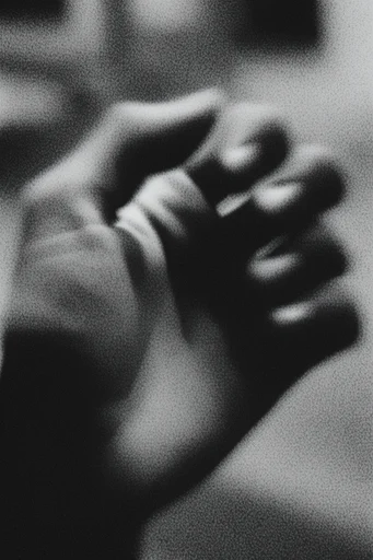 Spectral Gritty Noir style reference image — motion blur