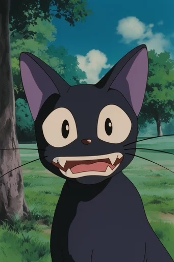 Classic Cel Animation style reference image — retro anime aesthetic