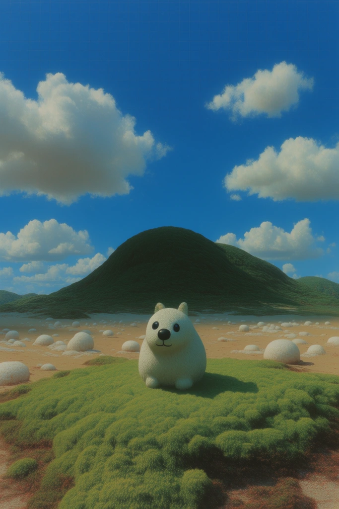 Ethereal Pastoral Minimalism style AI image example 3
