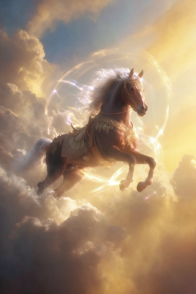 Celestial Ethereal Surrealism style AI image example 3