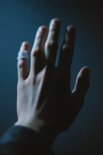 Cinematic Noir Introspection style reference image — low-key chiaroscuro lighting