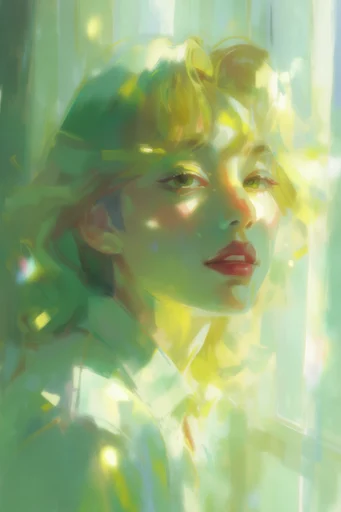 Luminous Impressionist Surrealism style reference image — ethereal atmosphere