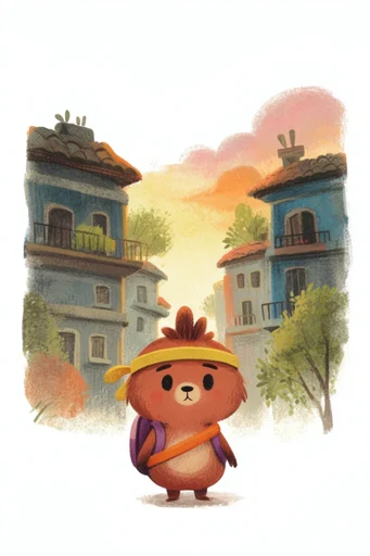 Cozy Whimsical Storybook style reference image — storybook illustration