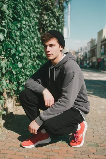Sun-Kissed Retro Sport style reference image — streetwear fashion