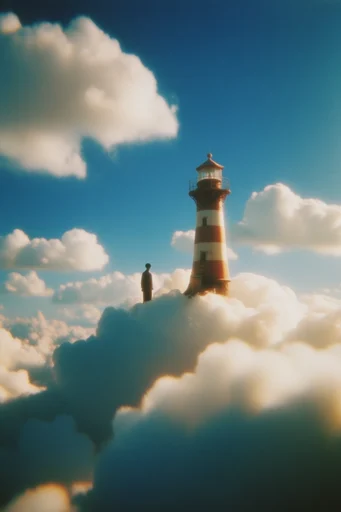 Surreal Cloudscape Dreamscapes style reference image — crisp natural lighting