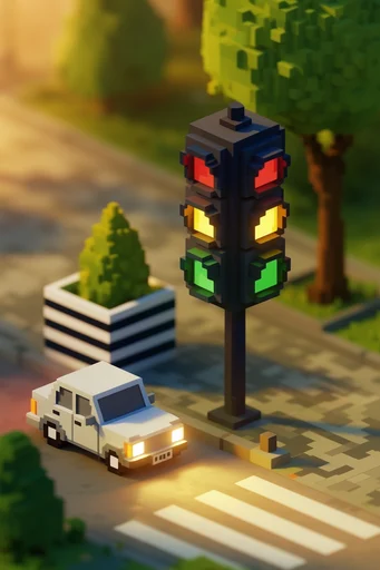 Isometric Miniature Worlds style reference image — isometric diorama