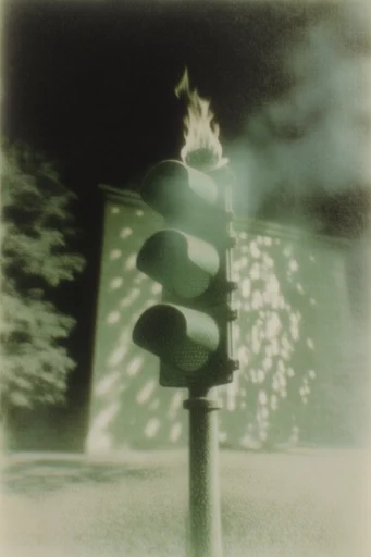 Hazy Nocturnal Tonalism style reference image — muted teal and sage palette