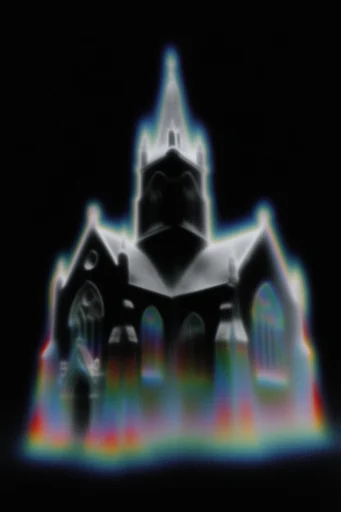 Spectral Glitch Surrealism style reference image — chromatic aberration