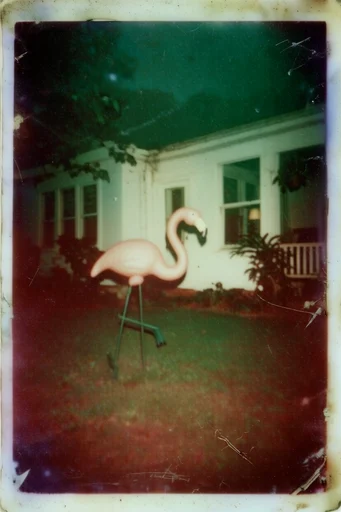Gritty Analog Snapshot style AI image example 4