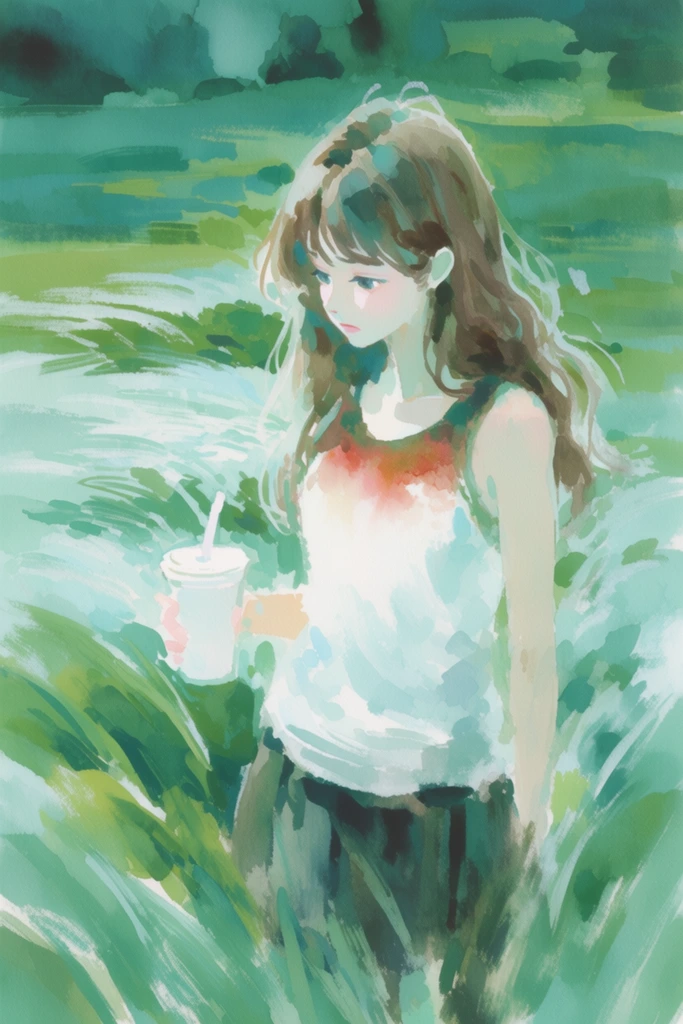 Ethereal Bio-Fluid Synthesis style AI image example 1