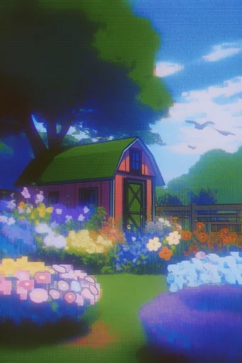 Vibrant Textured Narrative style reference image — dreamy surreal atmosphere