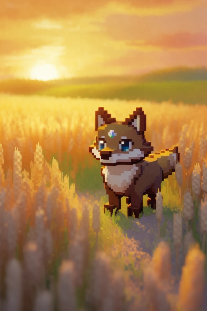 Nostalgic Golden Autumn style AI image example 3