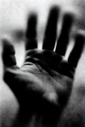 Monochrome Spectral Noir style reference image — motion blur