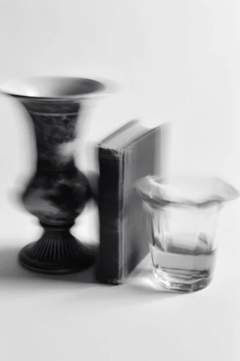 Ethereal Kinetic Monochrome style reference image — motion blur photography