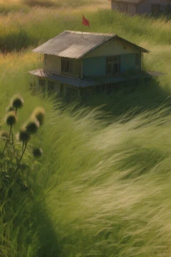 Tactile Organic Wilderness style reference image — soft diffuse backlighting
