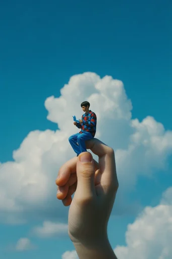 Surreal Cloudscape Dreamscapes style reference image — surreal realism