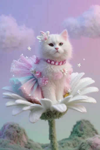 Ethereal Porcelain Surrealism style reference image — dreamy studio lighting