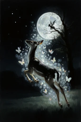 Luminous Ethereal Impressionism style reference image — painterly texture