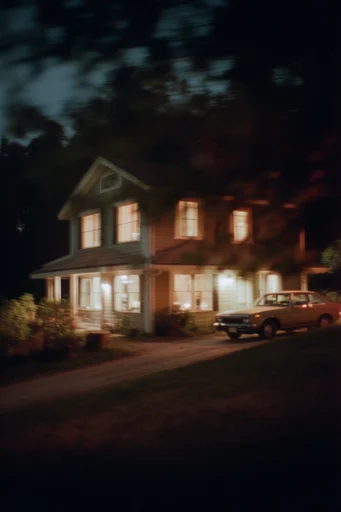 Cinematic Nocturnal Blur style reference image — cinematic haze