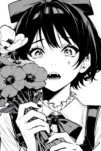 Visceral Ink Manga style reference image — dark fantasy aesthetic