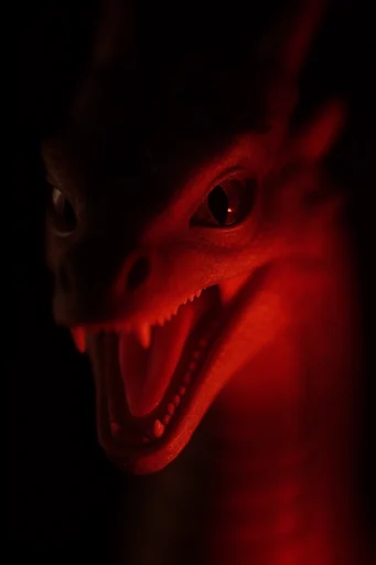 Cinematic Crimson Nocturne style reference image — glossy liquid texture