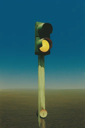 Vivid Liminal Surrealism style reference image — liminal space aesthetic