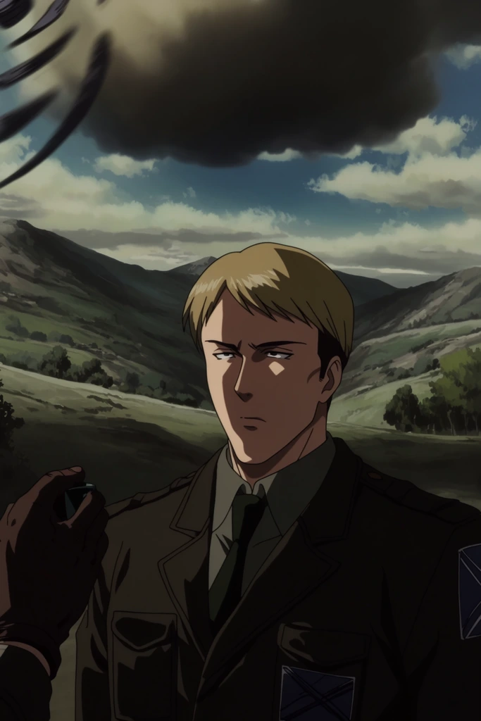 Cinematic Cyber-Noir Anime style AI image example 2