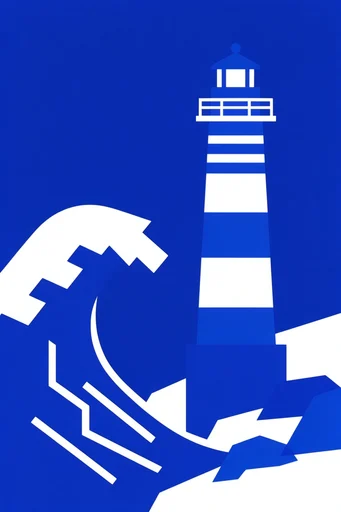 Monochromatic Digital Brutalism style reference image — minimalist geometric