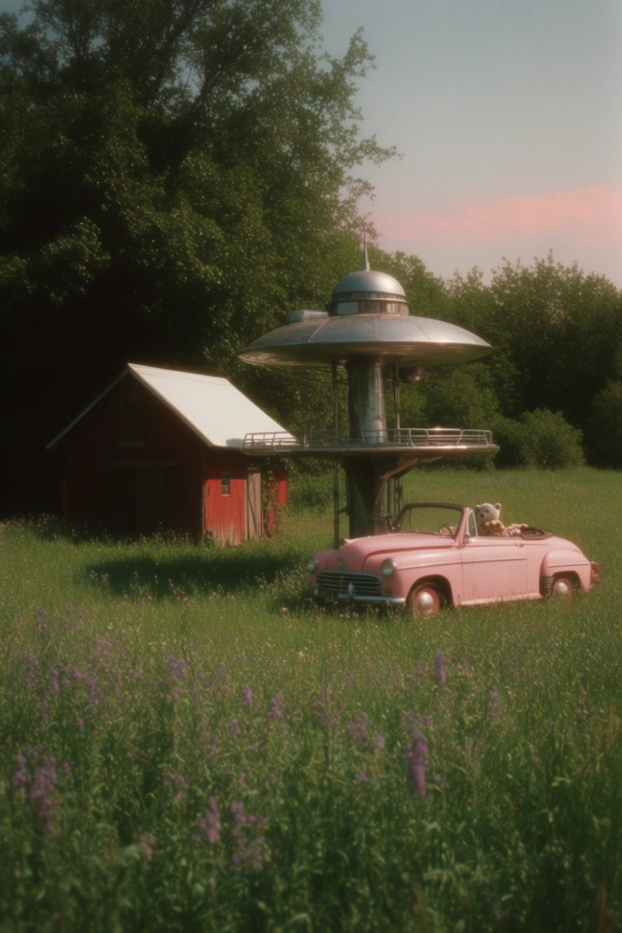 Ethereal Nostalgic Wilderness style AI image example 2