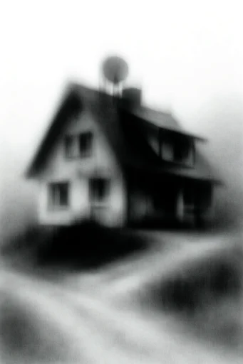 Ethereal Monochrome Abstraction style AI image example 4