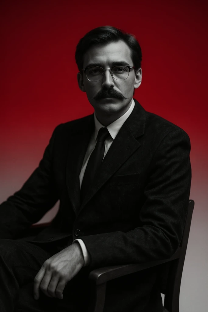 Visceral Crimson Noir style AI image example 2