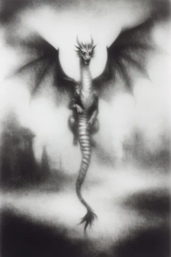 Monochrome Pictorialist Dreamscape style reference image — daguerreotype aesthetic