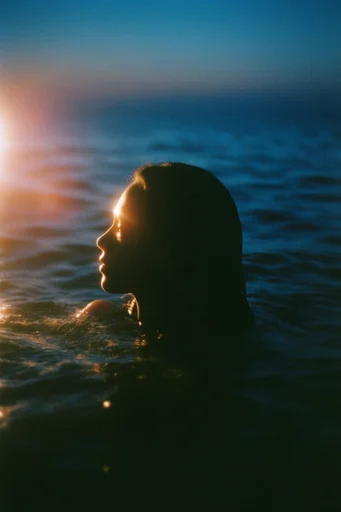 Ethereal Nocturnal Luminance style reference image — high-contrast chiaroscuro