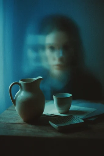 Kinetic Thermal Melancholy style reference image — motion blur