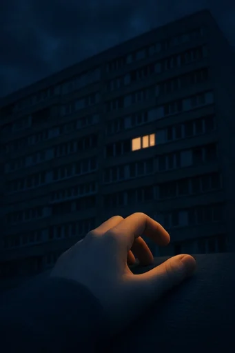 Monolithic Nocturnal Brutalism style reference image — monolithic concrete