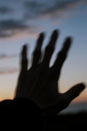 Cinematic Twilight Melancholy style reference image — minimalist composition