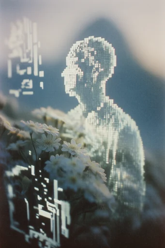 Glitch Analog Nostalgia style reference image — chromatic aberration