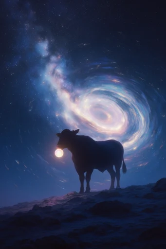 Ethereal Celestial Dreamscapes style reference image — ethereal stardust