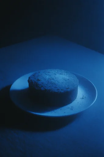 Nocturnal Cobalt Liminality style reference image — minimalist atmospheric void