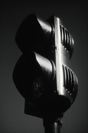 Cinematic Chiaroscuro Noir style reference image — dramatic rim lighting