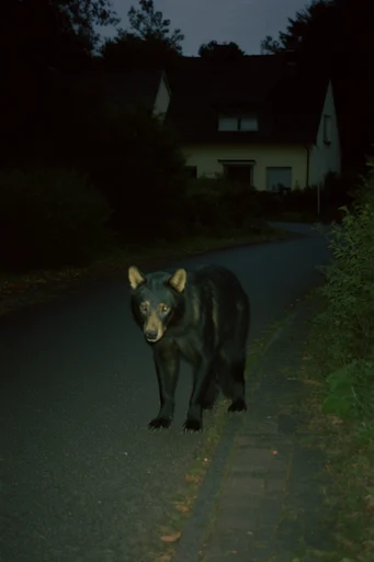 Cinematic Nocturnal Liminality style AI image example 3