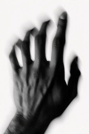 Spectral Kinetic Noir style reference image — chromatic aberration