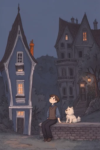 Cozy Twilight Fantasy moodboard — generate AI images in this style