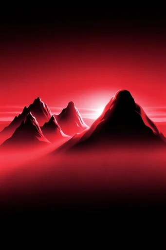 Graphic Crimson Minimalism style reference image — minimalist graphic illustration